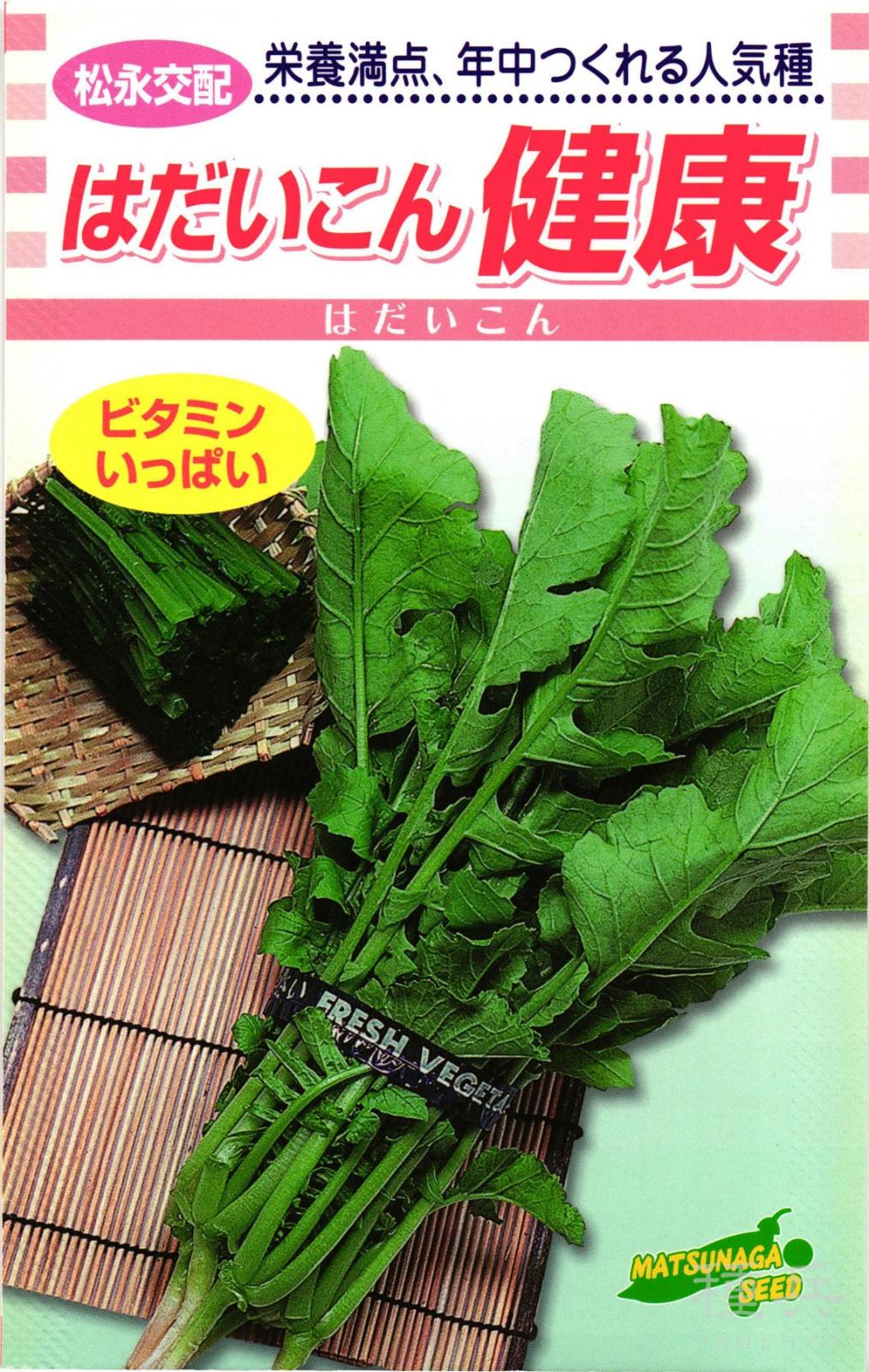 葉ダイコン 種 『健康』  松永種苗