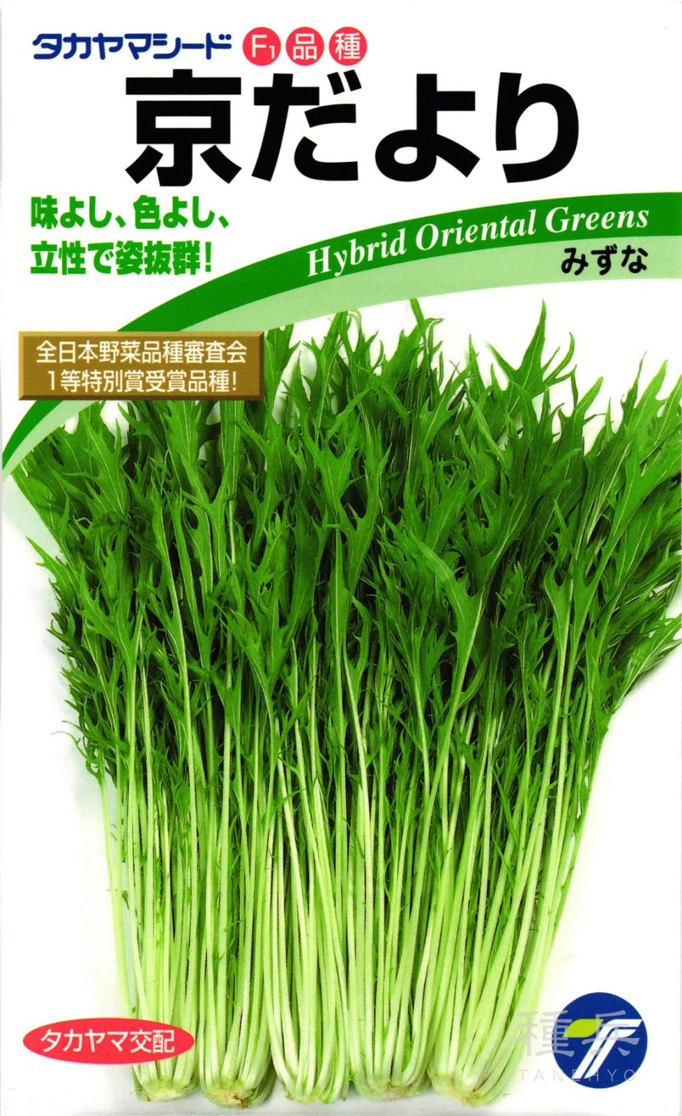 ミズナ 種 『京だより』  タカヤマシード