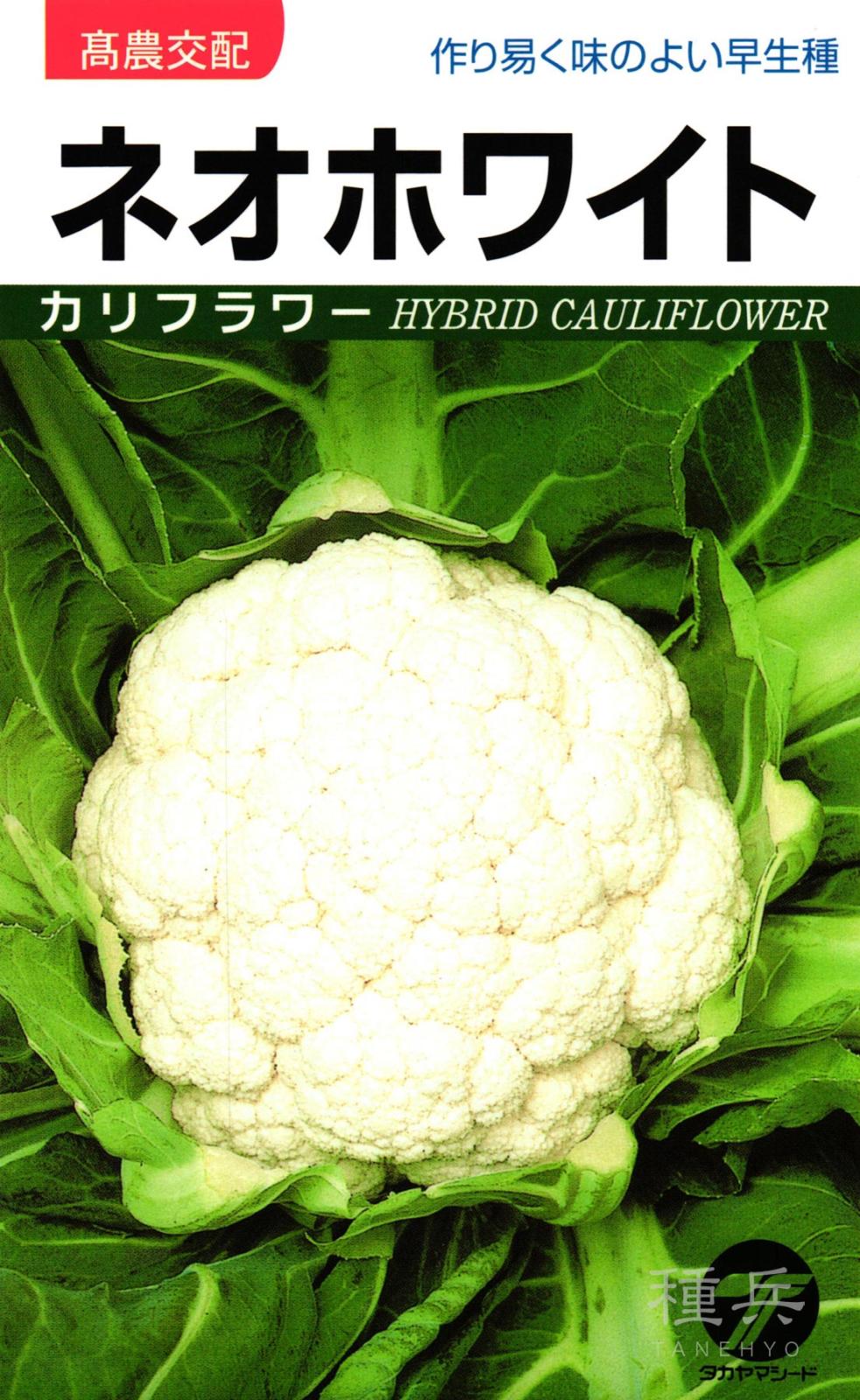 カリフラワー 種 『ネオホワイト』  タカヤマシード