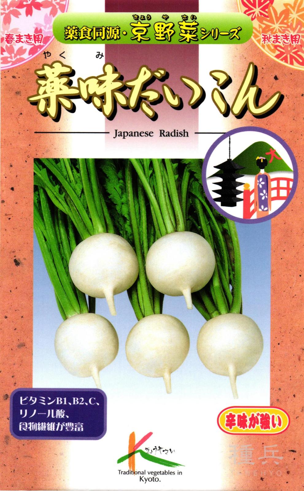 京野菜 種 『薬味だいこん』  タカヤマシード