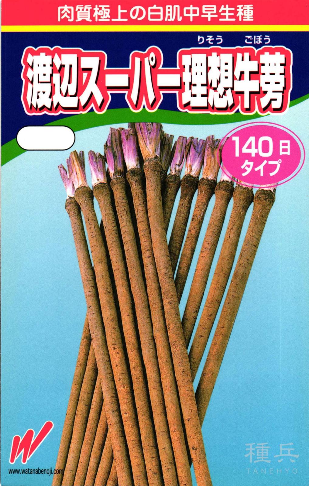 ゴボウ 種 『渡辺スーパー理想』  渡辺農事