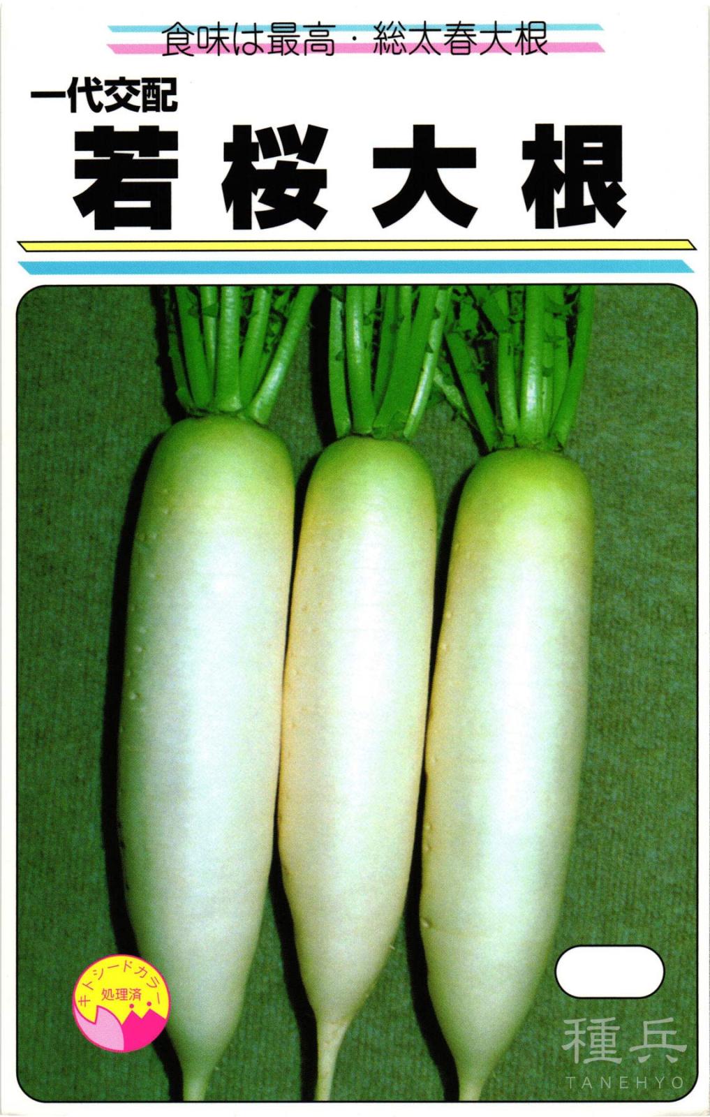 ミニダイコン 種 『若桜』  渡辺農事