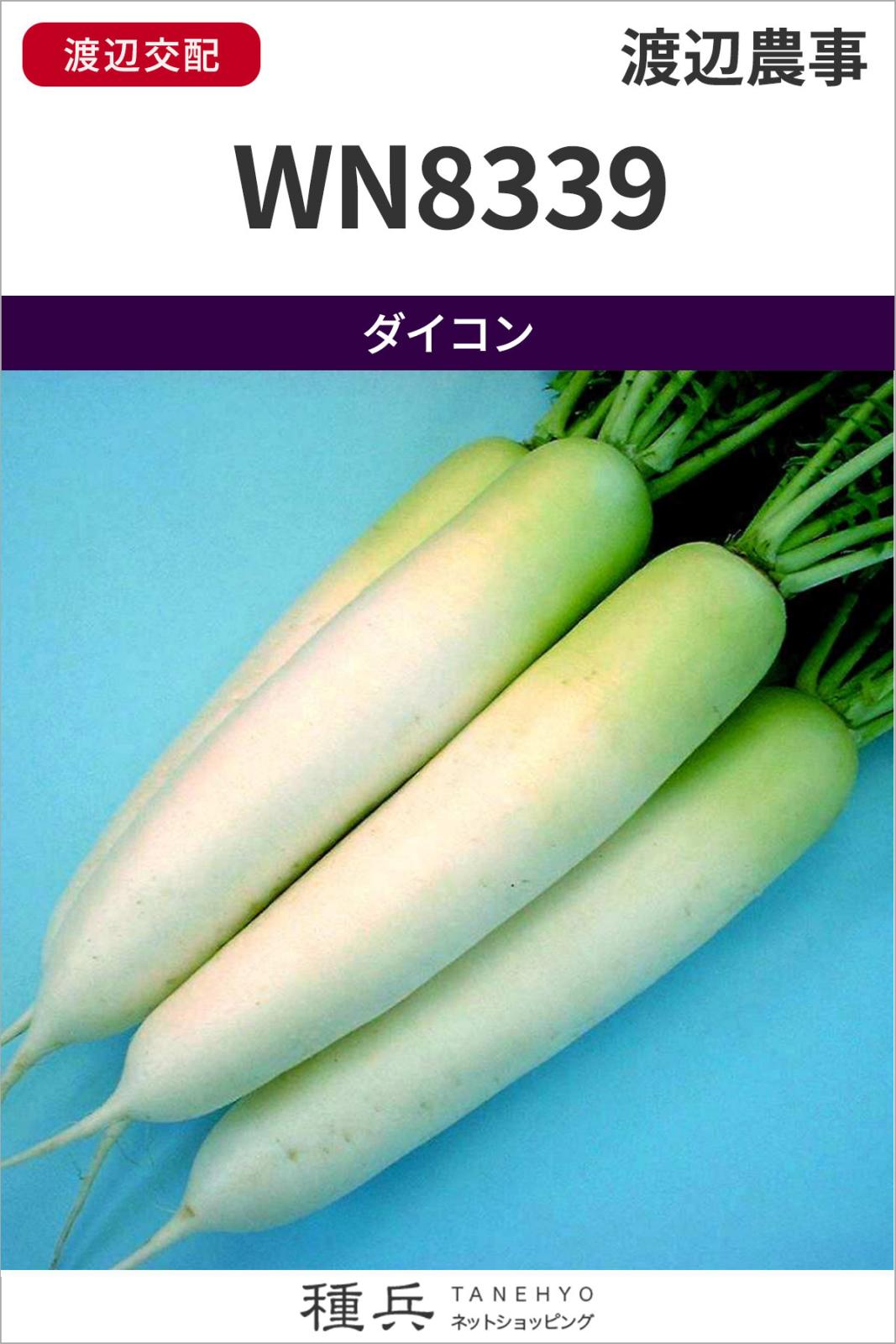 春秋どりダイコン 種 『WN8339』  渡辺農事