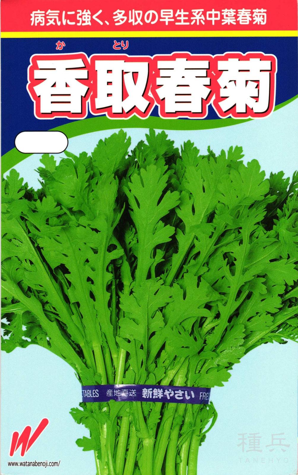 シュンギク 種 『香取春菊』  渡辺農事