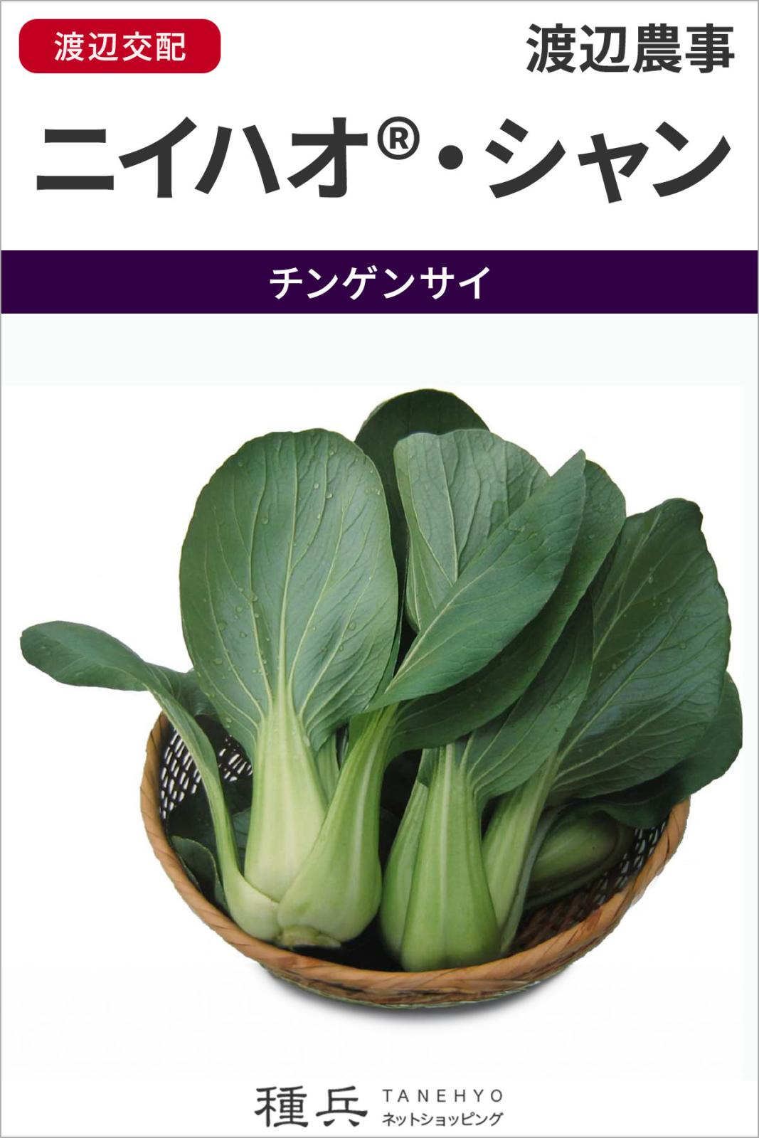 チンゲンサイ 種 『ニイハオ・シャン』  渡辺農事