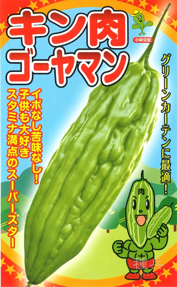 ゴーヤ 種 『キン肉ゴーヤマン』  小林種苗