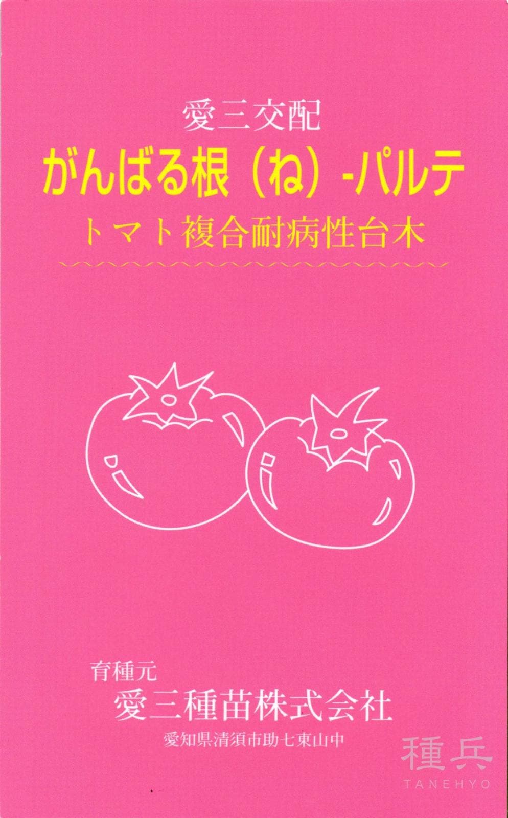 トマト台木 種 『がんばる根パルテ』  愛三種苗