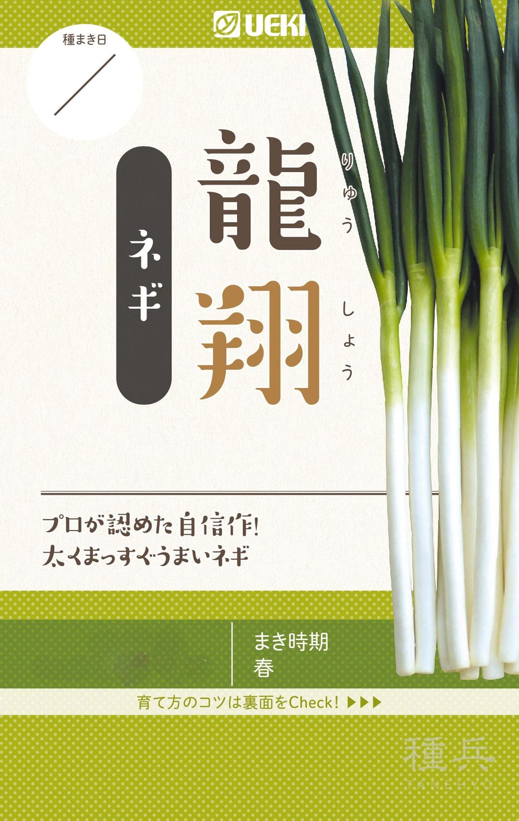 根深ネギ 種 『龍翔』  横浜植木