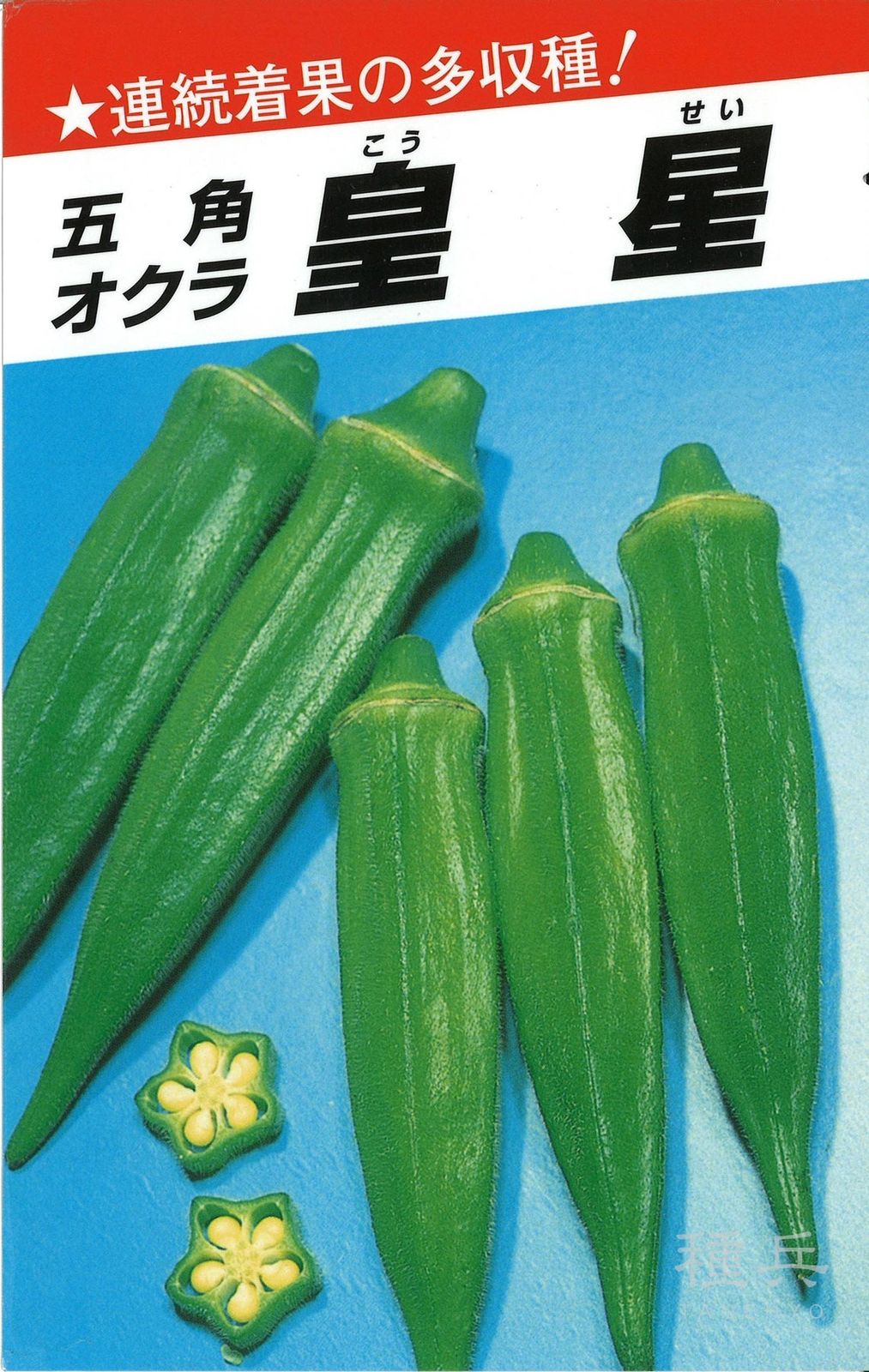 オクラ 種 『皇星オクラ』  横浜植木