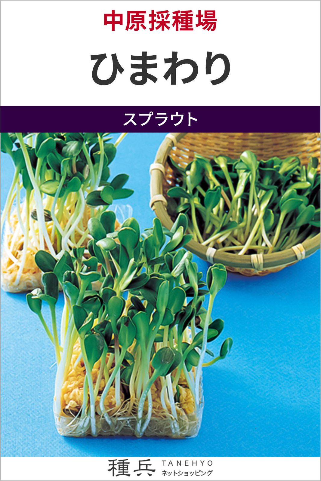 スプラウト 種 『ひまわり（姫ひまわり）』  中原採種場