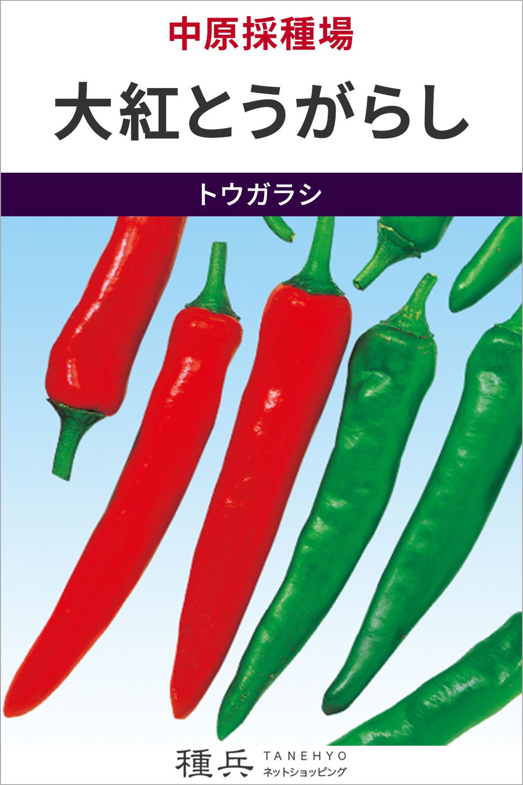 大型トウガラシ 種 『大紅とうがらし』  中原採種場