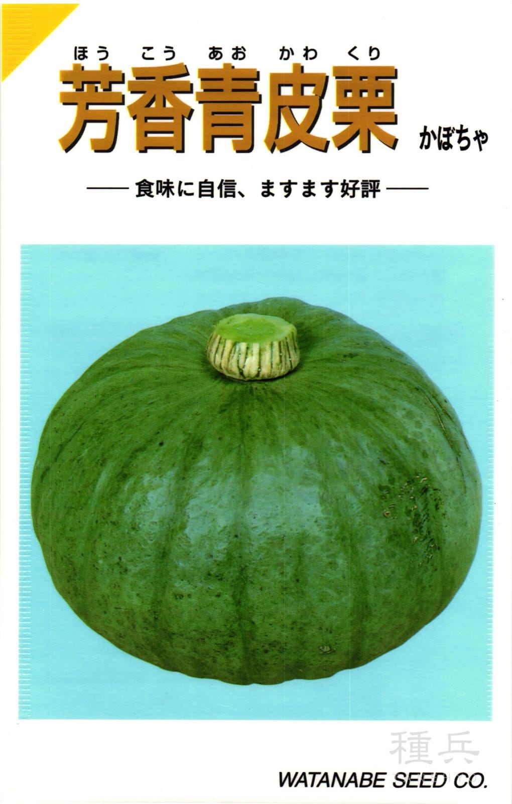 青皮カボチャ 種 『芳香青皮栗』  渡辺採種場