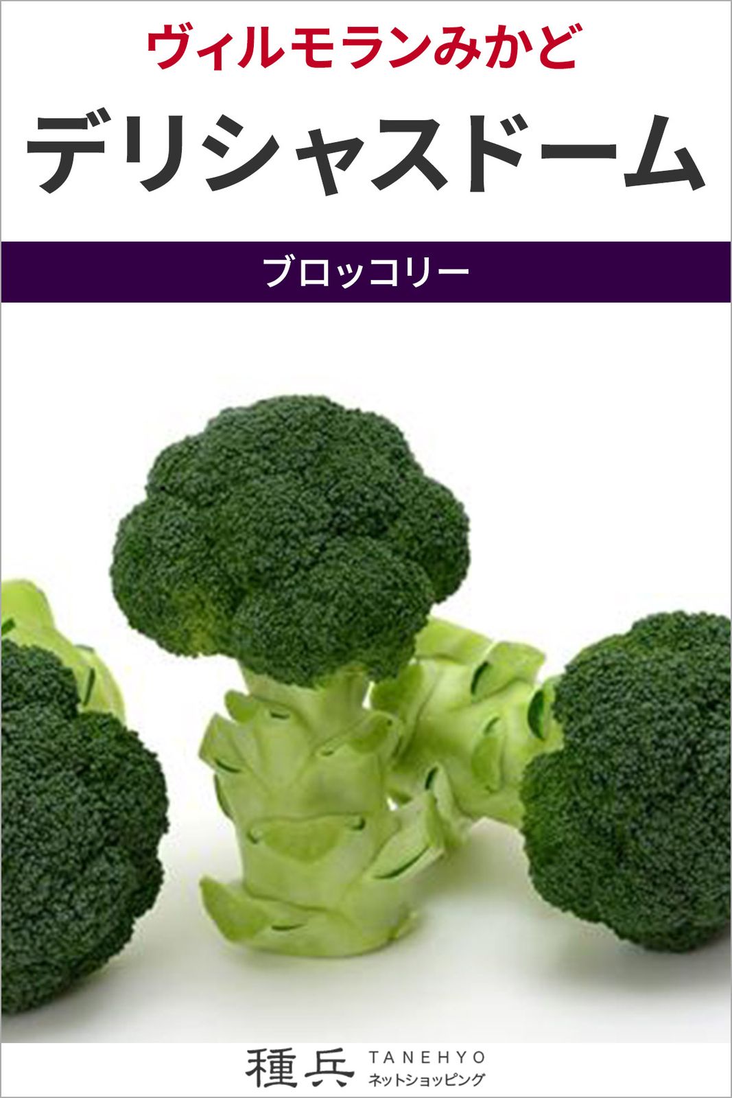 ブロッコリー 種 『デリシャスドーム』  ヴィルモランみかど