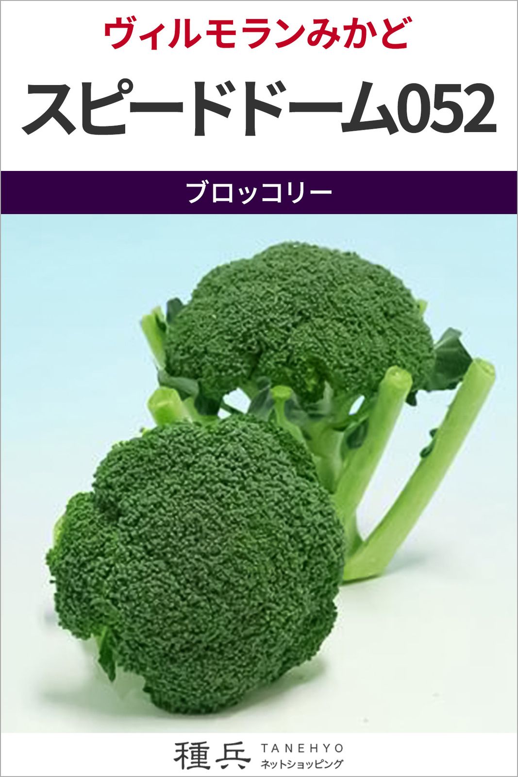 ブロッコリー 種 『スピードドーム052』  ヴィルモランみかど