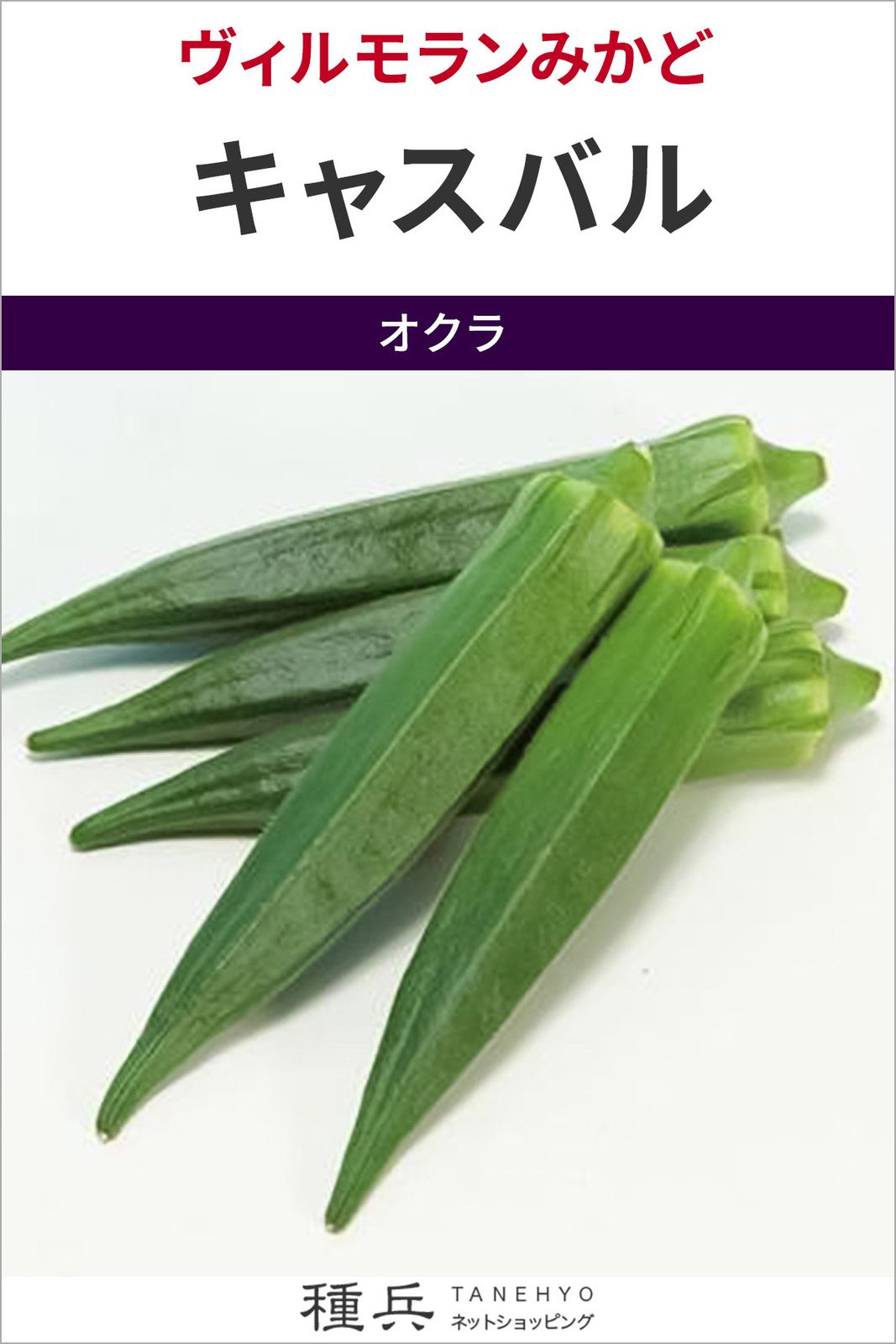オクラ 種 『キャスバル』  ヴィルモランみかど