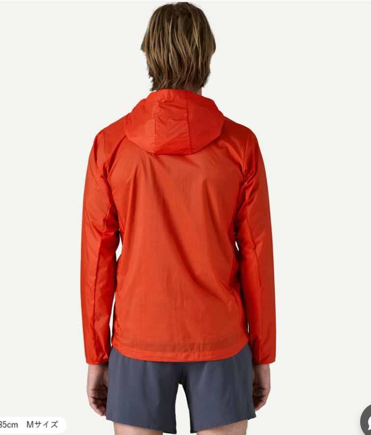 新品　サイズL　フーディニジャケット　pollinator orange パタゴニア】メンズ・フーディニ・ジャケット HOUDINI JKT Pollinator