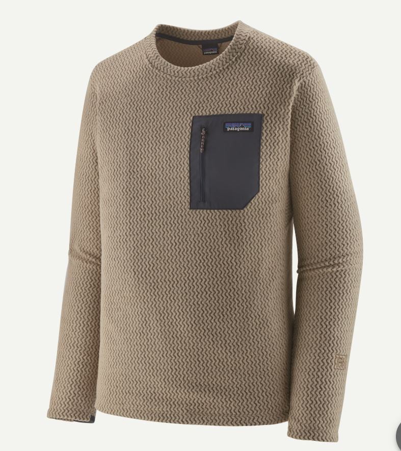 パタゴニア　R1エアクルー FA25 美品◎ パタゴニア】メンズ・R1エア・クルー 【カラー Oar Tan】正規