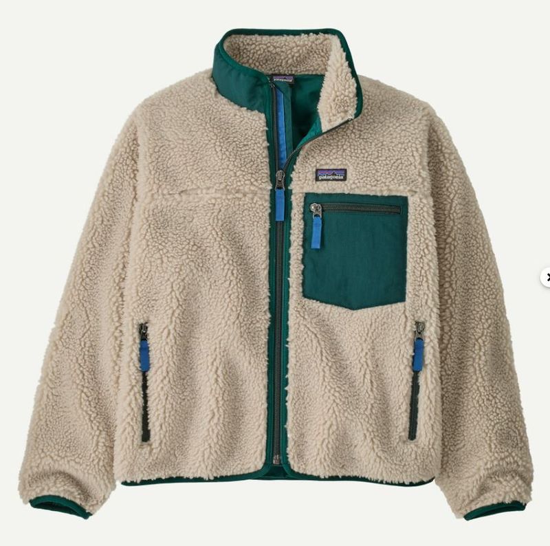 アルギュ　25ピース　グリーン patagonia パタゴニア キッズ・レトロX・ジャケット 65625