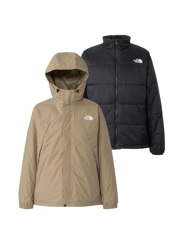 THE NORTH FACE �ڥ����Ρ����ե������ۥ����Υ��ȥꥯ�饤�ᥤ�ȥ��㥱�åȡ���󥺥��饷�å��������ߥ֥�å� NP62558-CK
