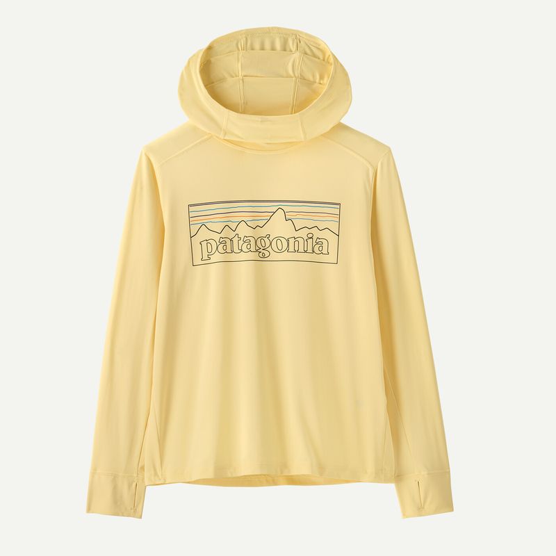 【パタゴニア】キッズ・キャプリーン・シルクウェイト・フーディ カラー:P-6 Outline: Buttercup Yellow 正規取扱店
