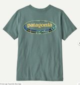 �ڥѥ����˥��ۥ��å�������ե��å���T����ġ�SP26��'95 Oval Logo Tropiclimb: Blue Sage�������谷Ź