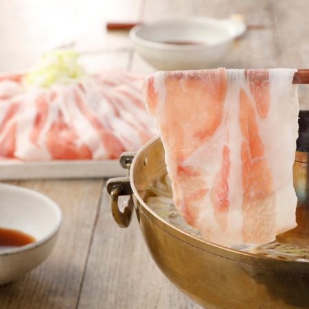 青森アップルポークのしゃぶしゃぶセット（3～4人前・豚肉600g）
