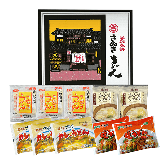 ゆで麺詰合せ10人前