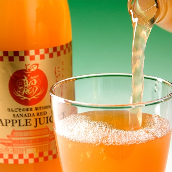 真田REDアップルジュース瓶 2本入りギフト