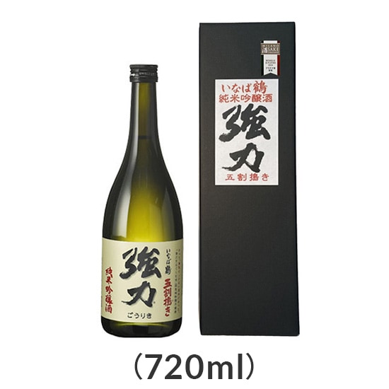 【フェア】いなば鶴 純米吟醸 五割搗き強力 720ml