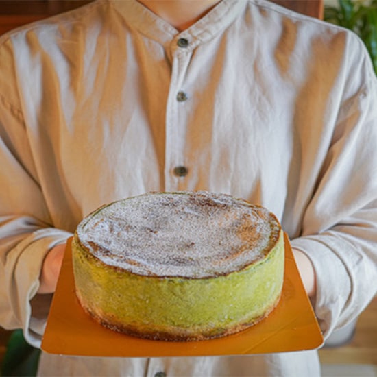川根抹茶のバスクチーズケーキ