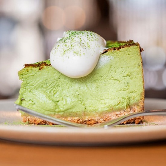 川根抹茶のバスクチーズケーキ