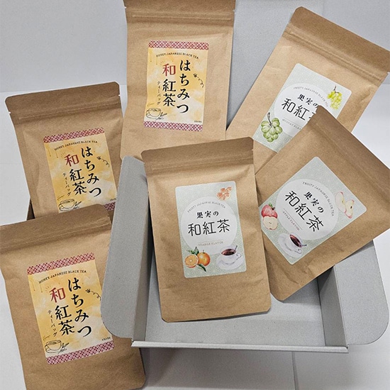 果実とはちみつがとろける和紅茶セット
