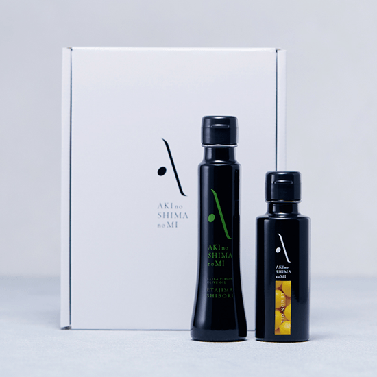 江田島搾りとフレーバーオイルセット（レモンオイル）