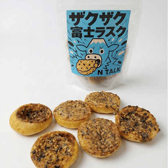 【2袋セット】静岡の恵み　ザクザク富士ラスク