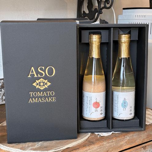紅白でおくる、特別な甘酒セット