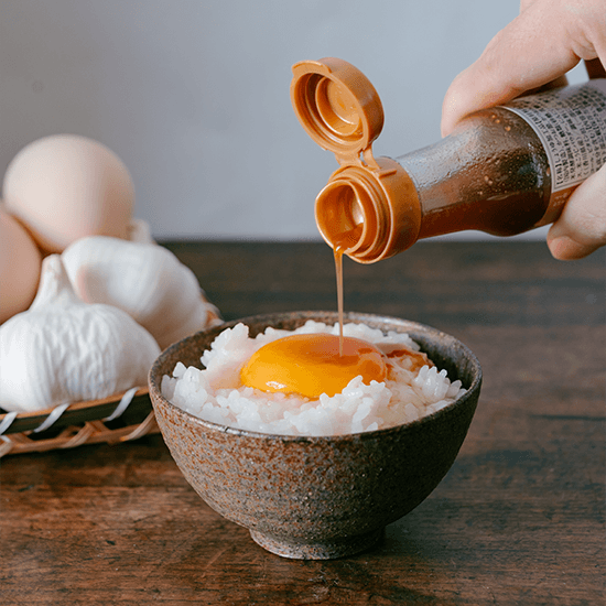 たまごかけしょうゆ三種食べ比べセット