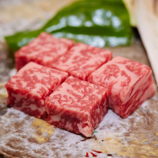 お肉とジェラートセット①