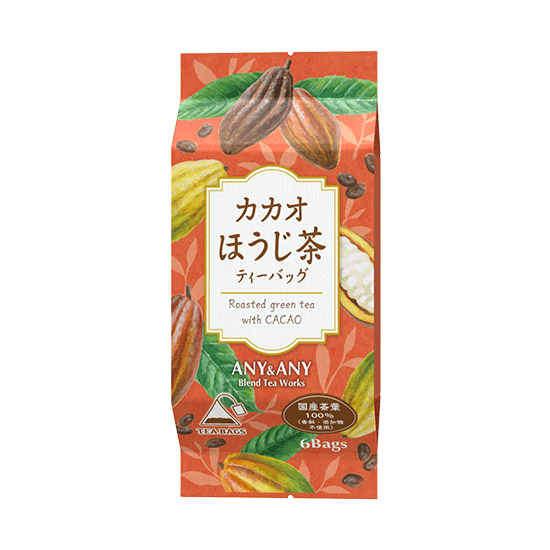 ANY&ANY Brend Tea Works ティーバッグ 4種アソート （いちご和紅茶・シトラス緑茶・しょうが和紅茶・カカオほうじ茶）
