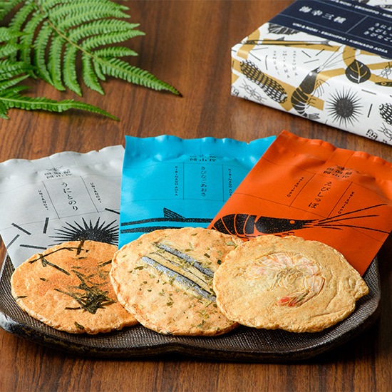 薩摩海山煎餅 海幸 3種12枚入