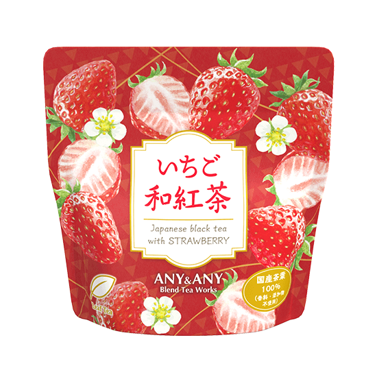 ANY&ANY Brend Tea Works リーフ 4種アソート （いちご和紅茶・シトラス緑茶・しょうが和紅茶・カカオほうじ茶）