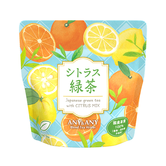 ANY&ANY Brend Tea Works リーフ 4種アソート （いちご和紅茶・シトラス緑茶・しょうが和紅茶・カカオほうじ茶）