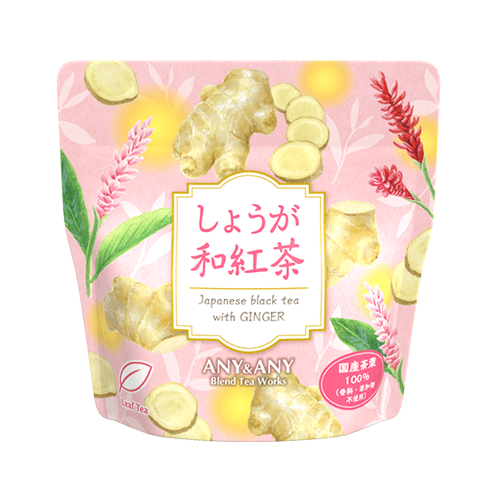 ANY&ANY Brend Tea Works リーフ 4種アソート （いちご和紅茶・シトラス緑茶・しょうが和紅茶・カカオほうじ茶）