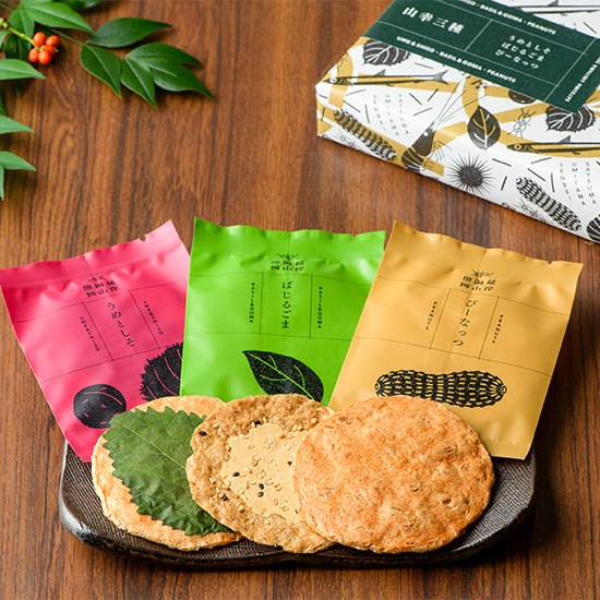 薩摩海山煎餅 山幸 3種12枚入