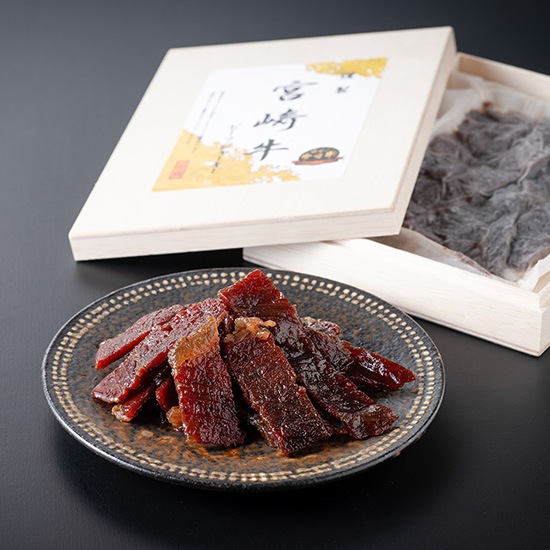 宮崎牛ビーフジャーキー（木箱入）