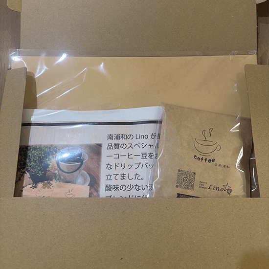 ドリップコーヒー6個入り