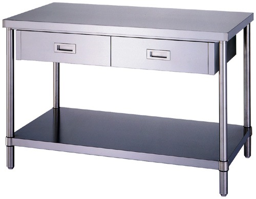 アズワン/AS ONE ステンレス作業台（三方枠） ATN-12075 品番：1-7837-05