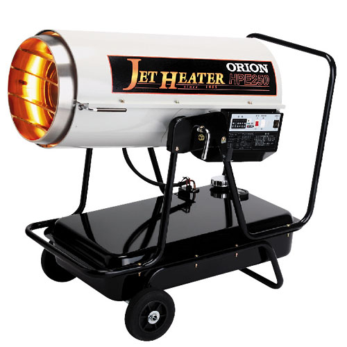【店頭お渡し限定】(25-12-13)ORION　JET HEATER　HPE250 タニックスショップ】オリオン HPE250（4626559）｜可搬式温風機