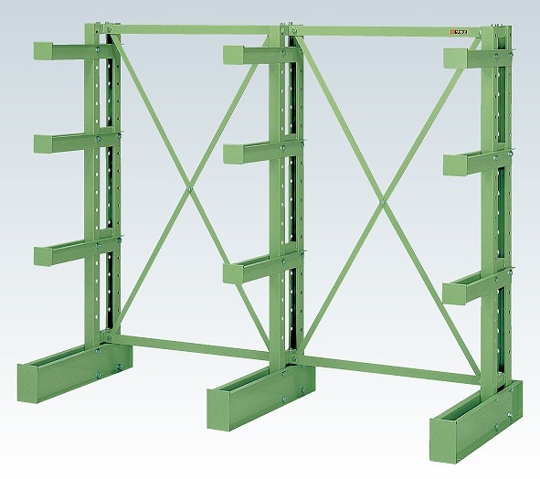 サカエ バーラック中量型(H2100MM・4段タイプ・単体・両面型