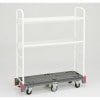 中日販売 キャリーカート15R ブレーキ付 傾斜棚2段(7815)