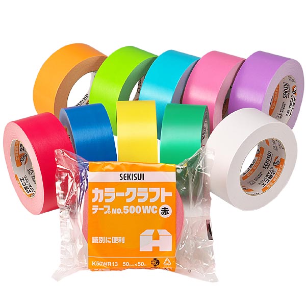���顼����եȥơ��ס�No.500WC��50mm��50m��50������